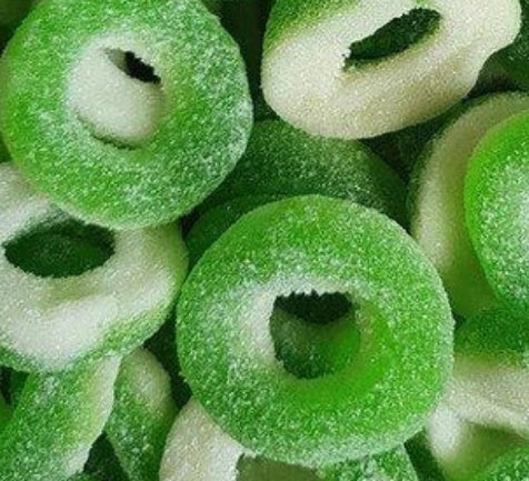 Sour Apple Rings – Sweets on Oxford